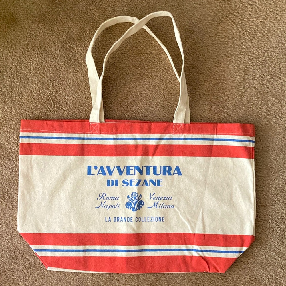 NEW Sézane Tote: L’Aventura di Sézane - 4th of July edition